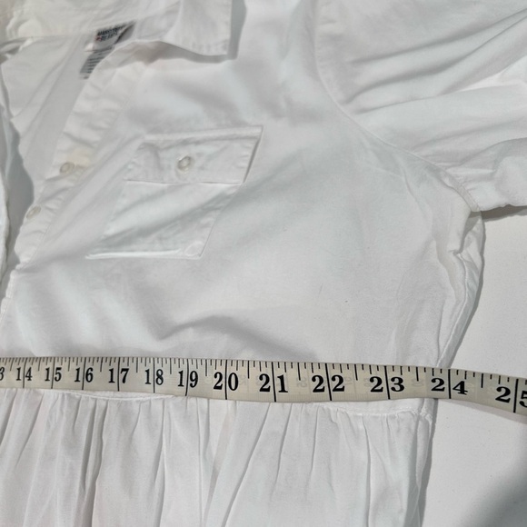 MAINSTREET BLUES  white blouse short sleeve size:1X - Picture 12 of 13